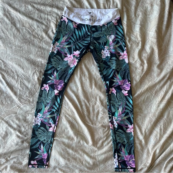 Tropical Print Leggings - Picture 10 of 11